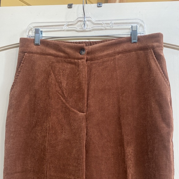 Like New! Industry copper brown Wide leg corduroy pants - Picture 2 of 5